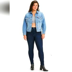 Womens Levi's Strauss & Co. 720 High Rise Super Skinny Leg Jeans Size W45/L25